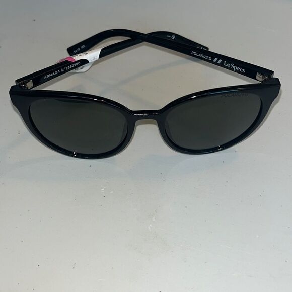 Le Specs Armada 2352280 Sunglasses NWT Black $85 - Picture 2 of 9